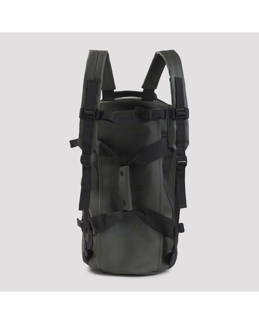 Rains Black Texel Duffle Small Bag for men