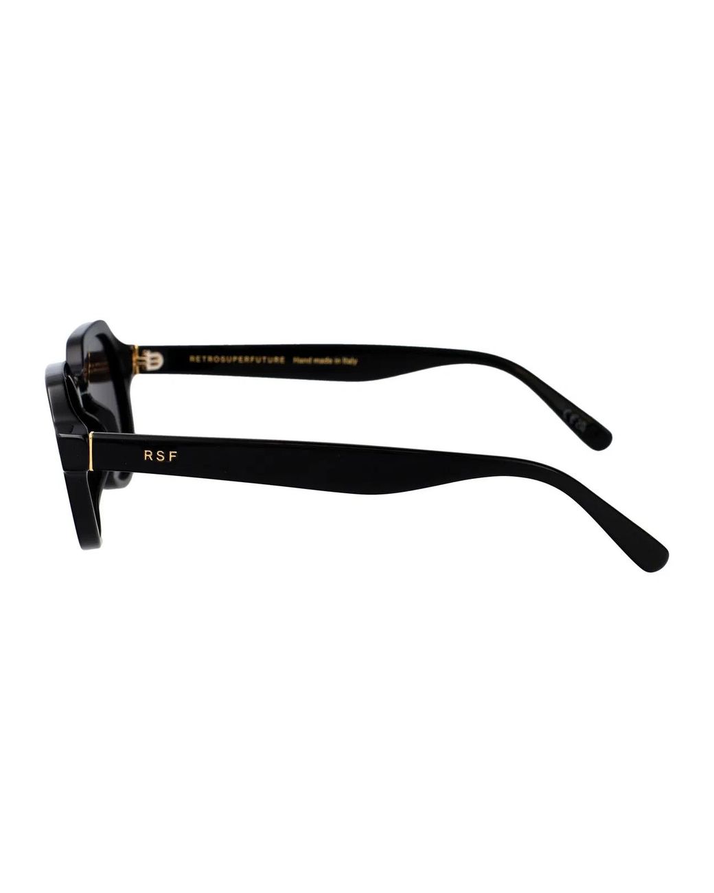 Retrosuperfuture Black Acetate Sunglasses