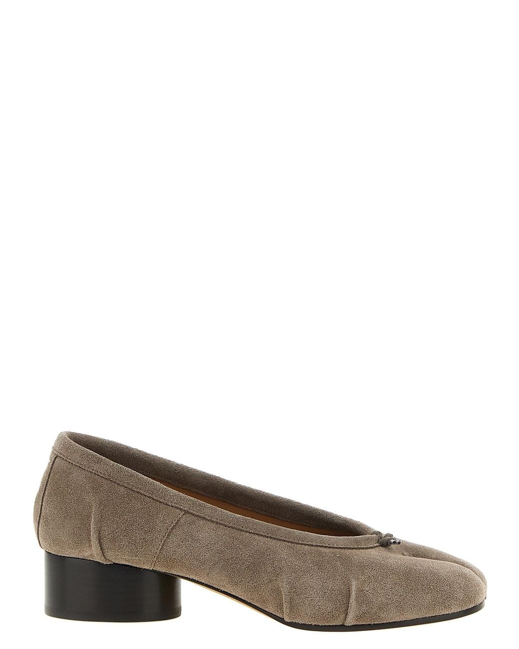 Maison Margiela Brown 'New Tabi' Ballet Flats