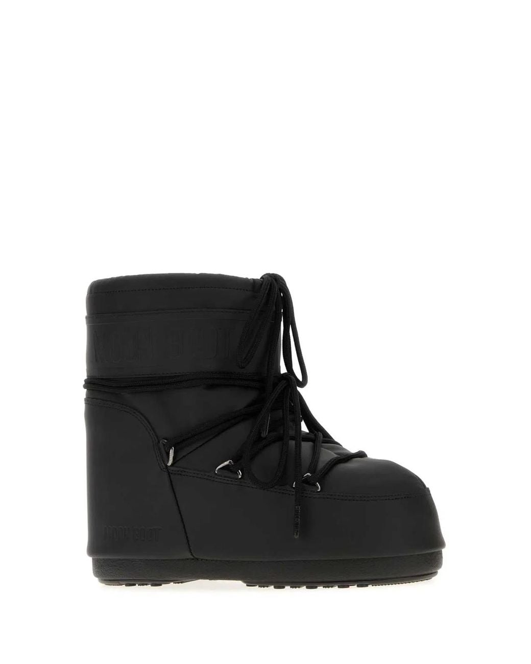 Moon Boot Black Mb Icon Low Rubber