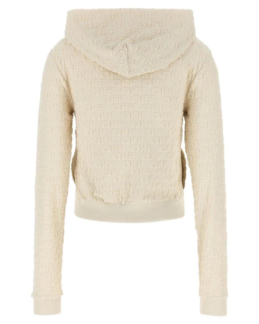 Off-White c/o Virgil Abloh Natural 'Terry Off' Sweatshirt
