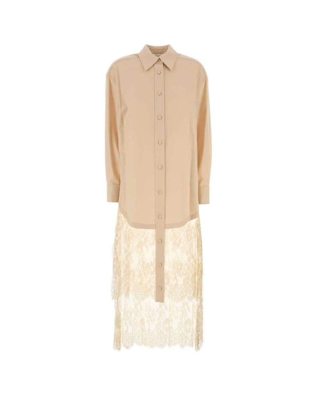 Zimmermann Natural Cream Stretch Wool Valiant Shirt