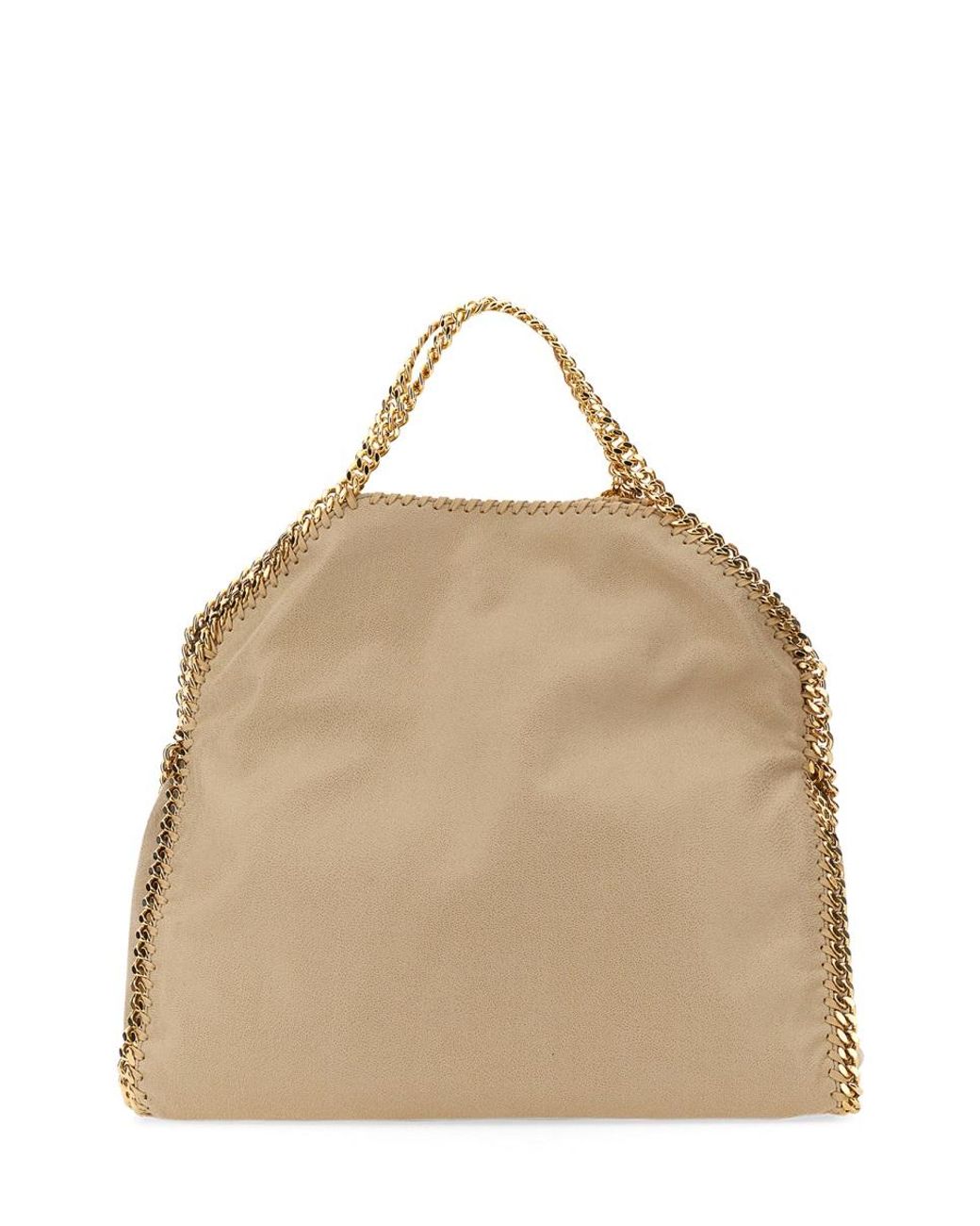 Stella McCartney Natural Borsa Falabella Fold Over