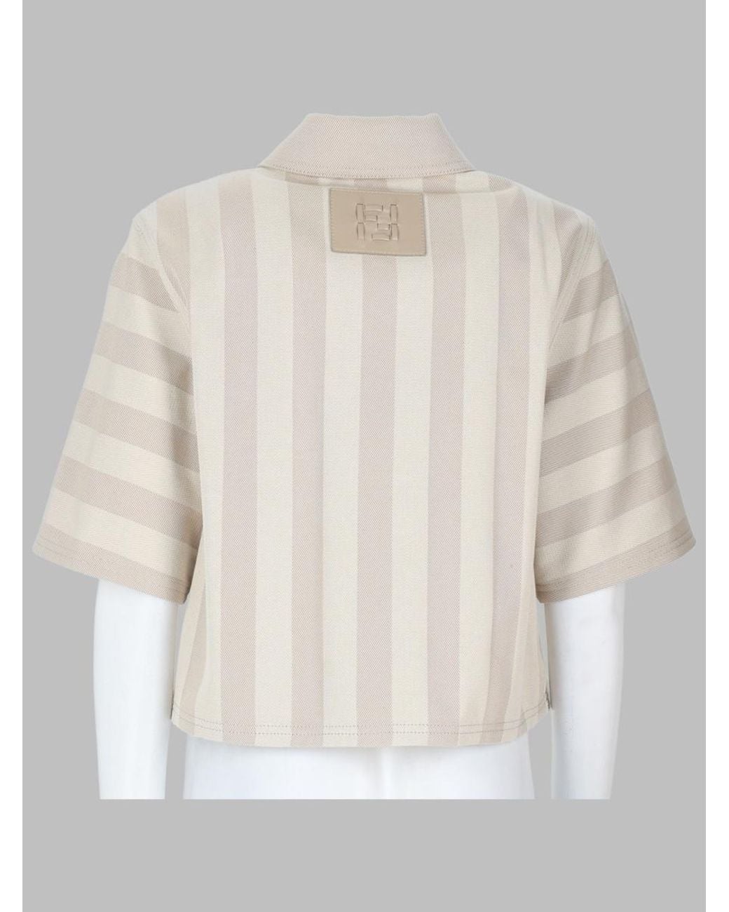 Fendi White Giacca