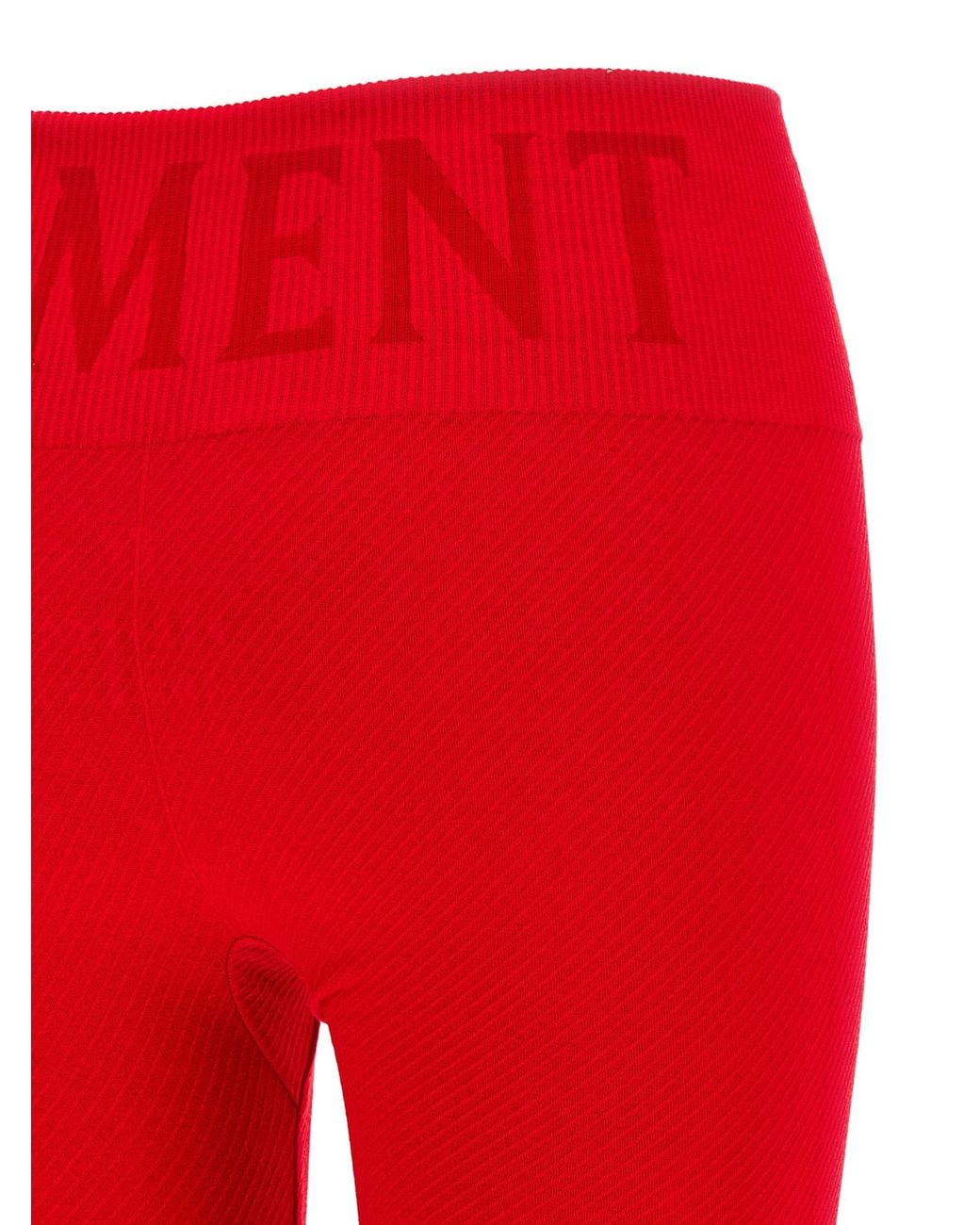 Perfect Moment Red High Waist Leggings