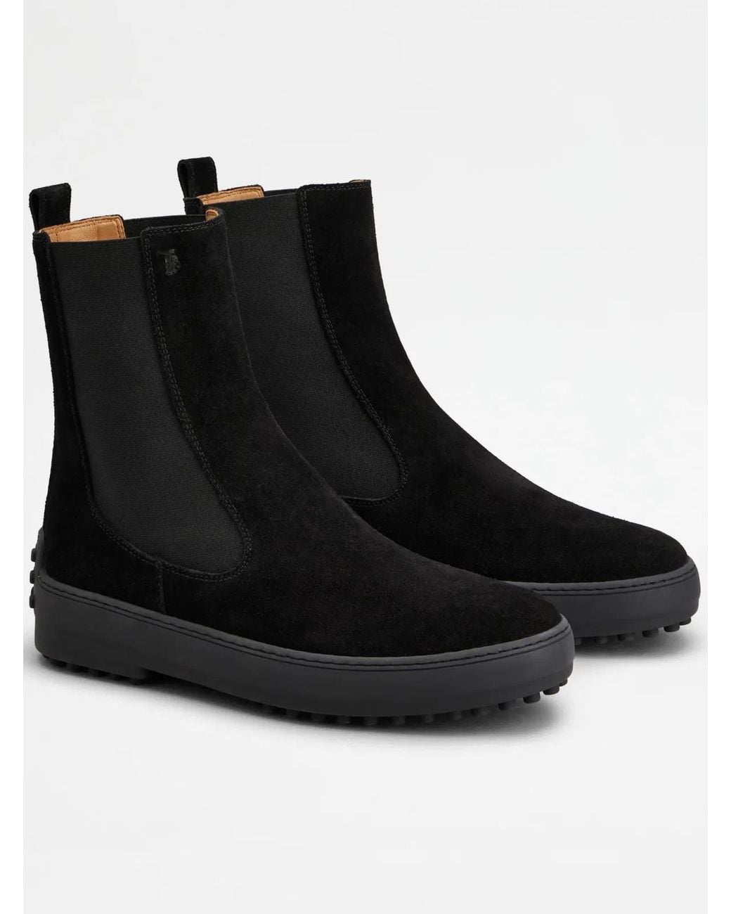 Tod's Black Winter Gommini