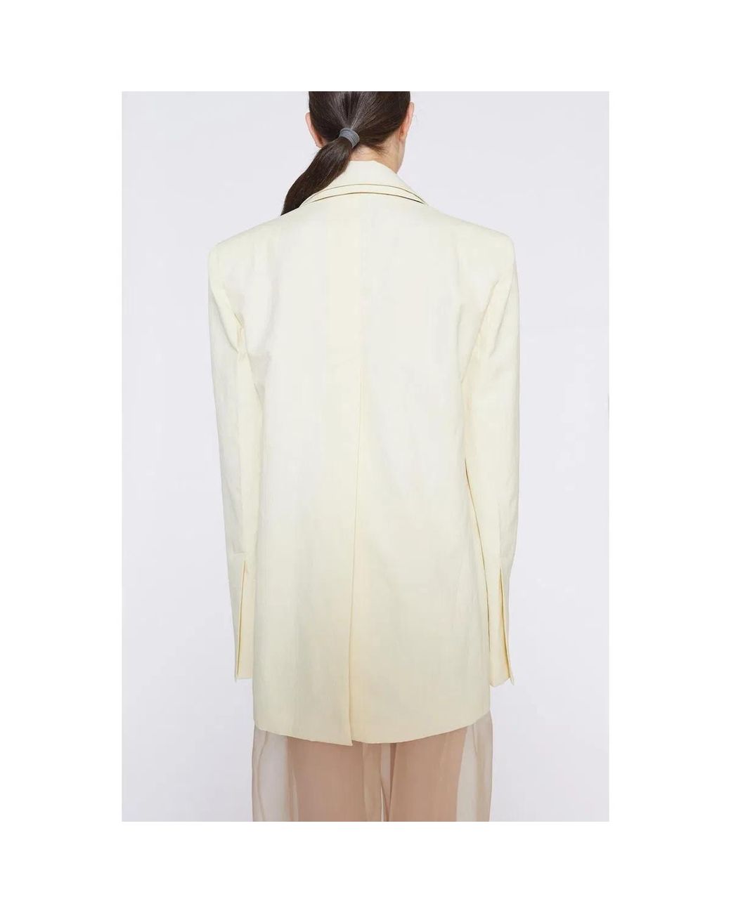 Max Mara White Spstenuta Jacket