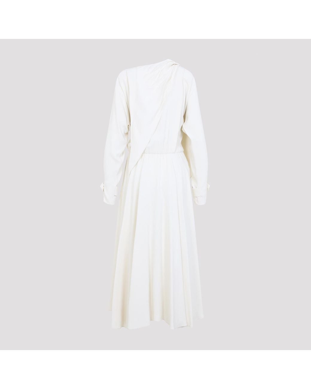 Alberta Ferretti White Midi Dresses