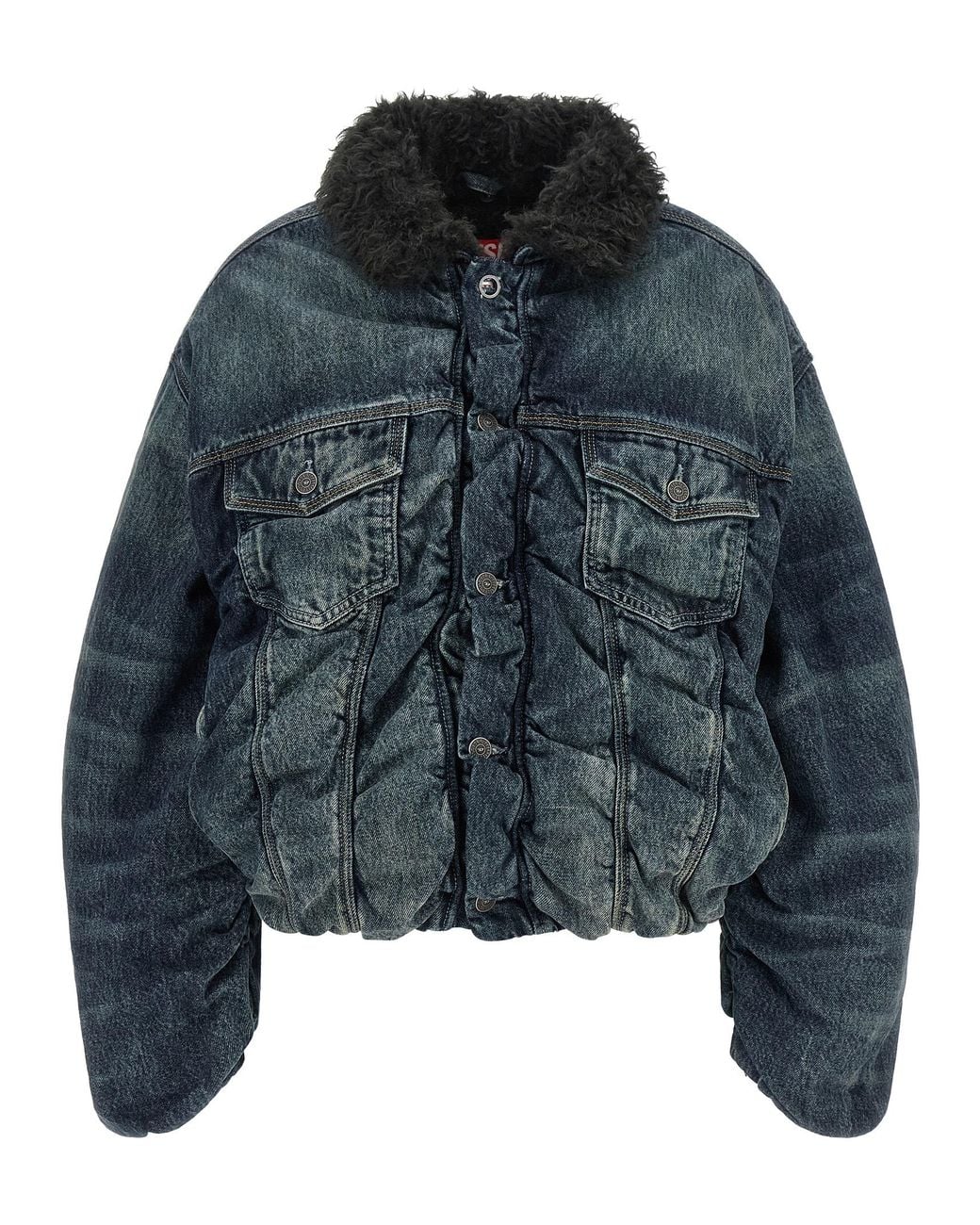 DIESEL Blue 'D-Curly-Fsj1' Jacket