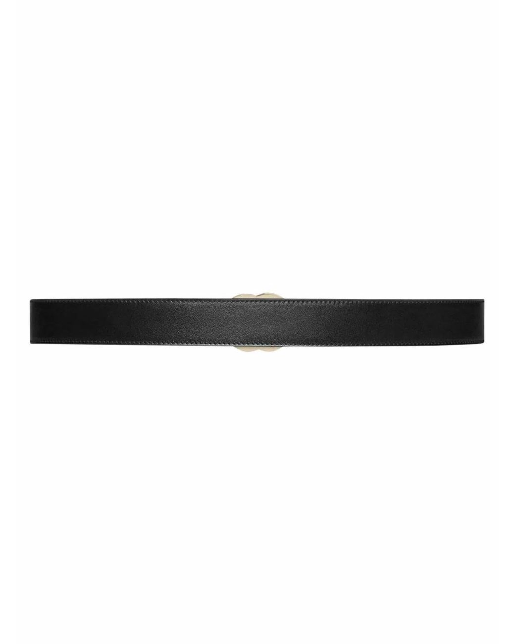 Gucci Black Leather Belt