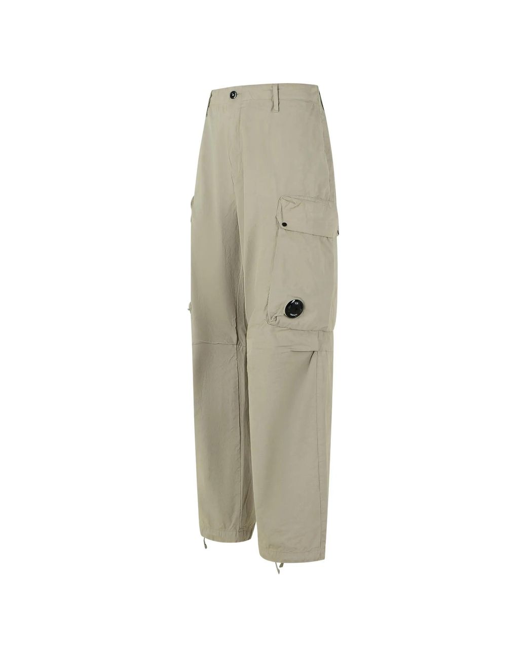 C P Company Natural Cotton Cargo Pants