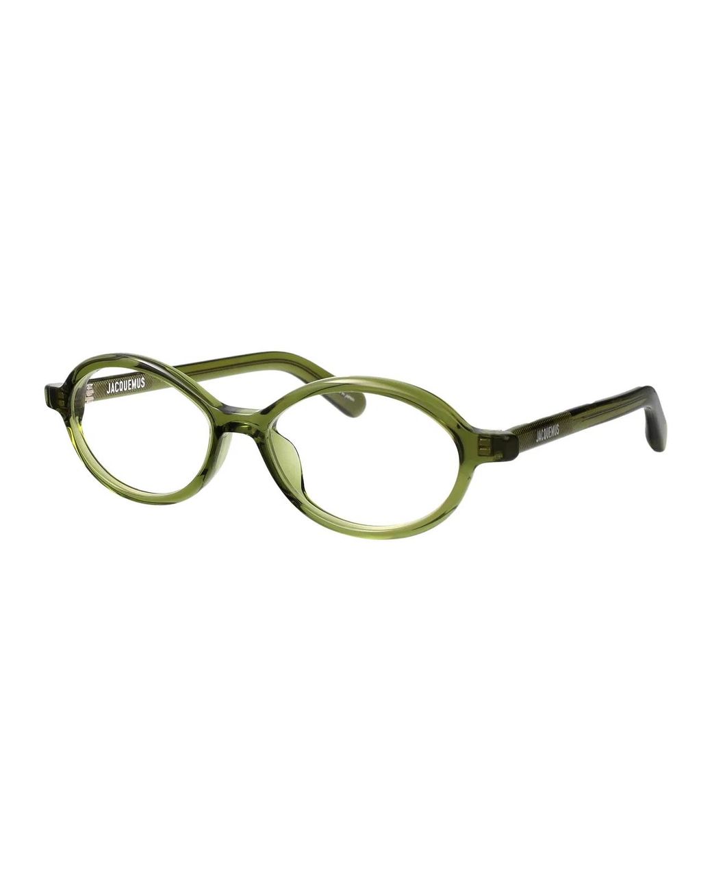 Jacquemus Metallic Khaki/ Optical Acetate Glasses
