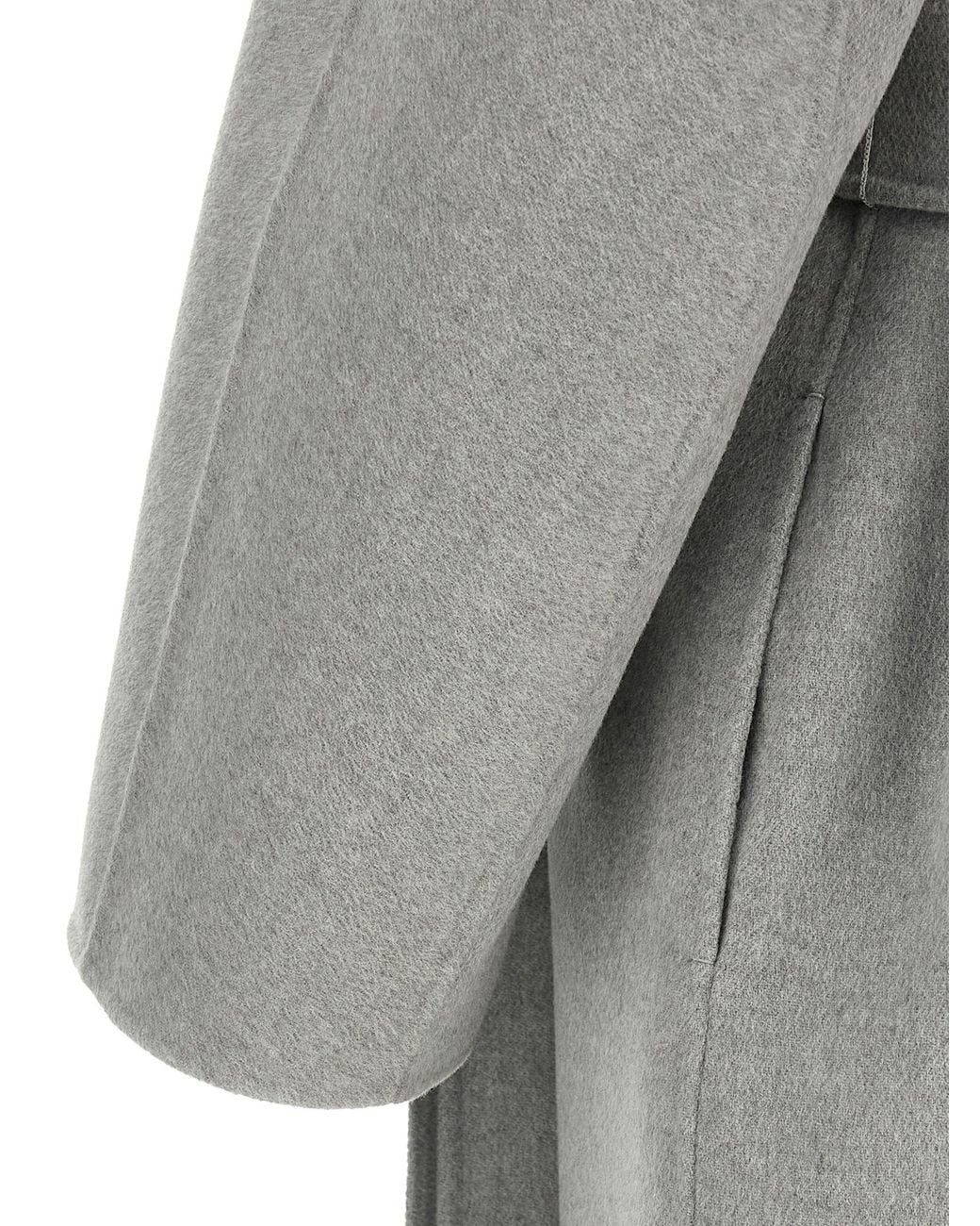 Max Mara Gray Max Mara 'S 'Manna' Coat