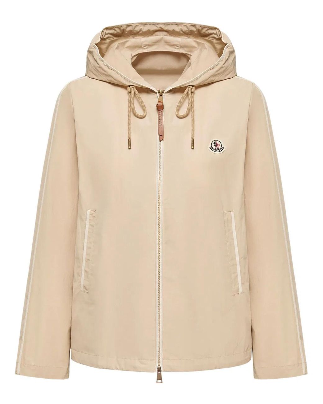 Moncler Natural Hooded Jacket Sarracenia