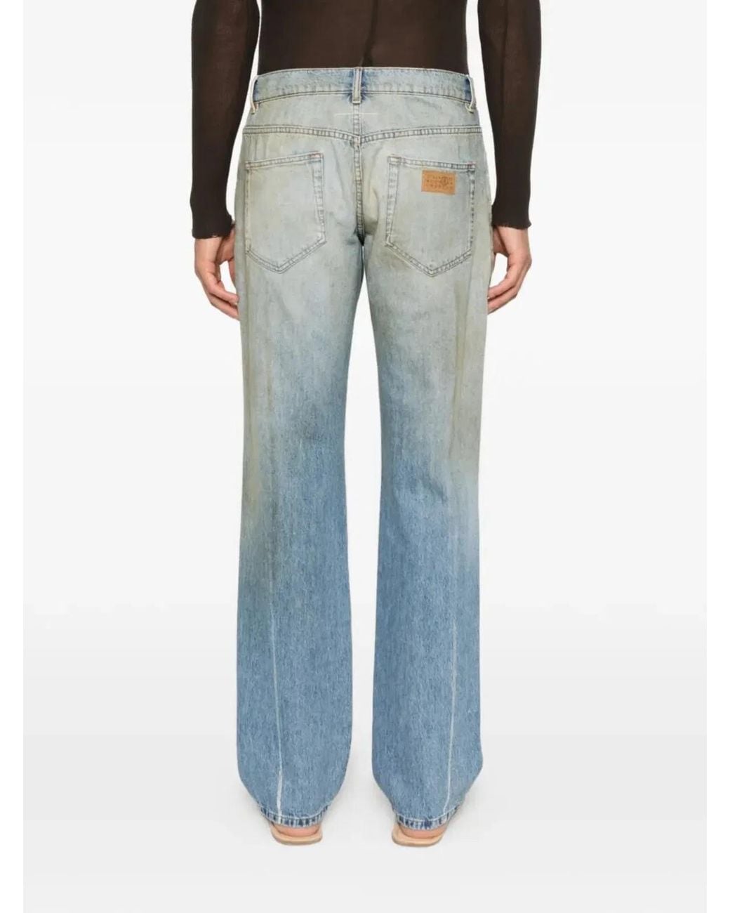 MM6 by Maison Margiela Blue 5 Pockets Jeans for men