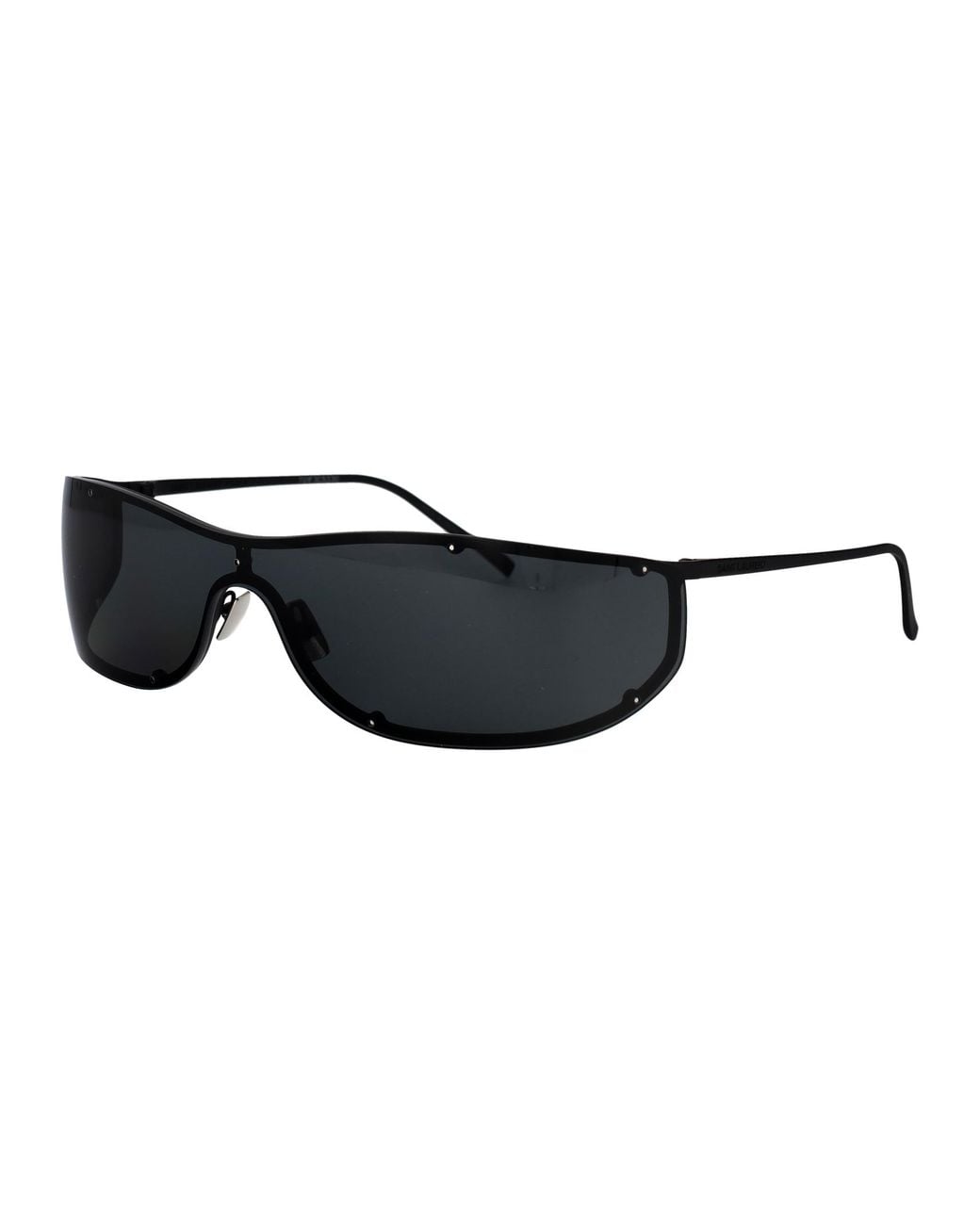 Saint Laurent Black Metal Sunglasses