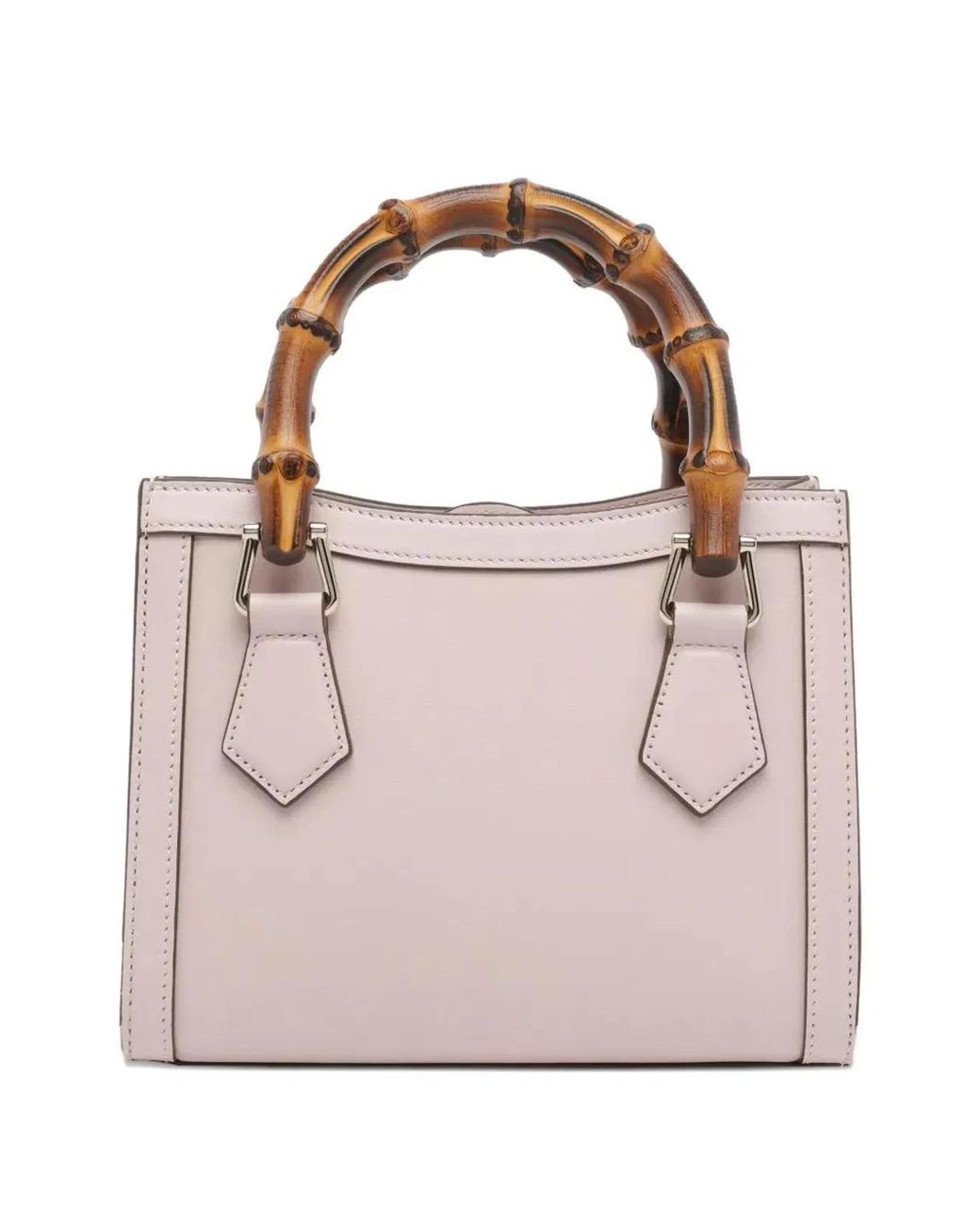 Gucci Pink Small Diana Leather Handbag