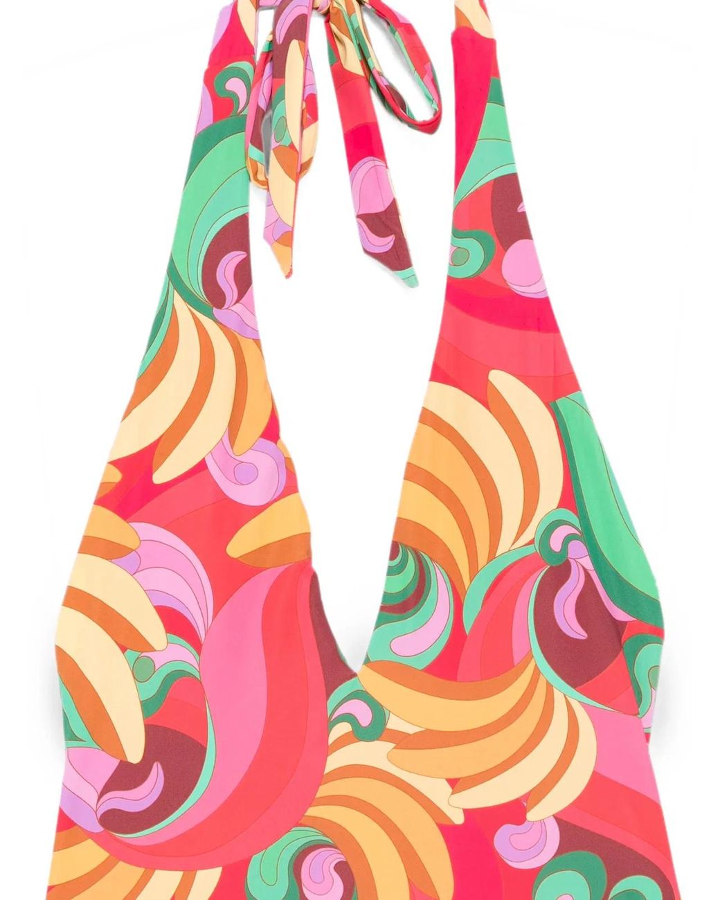 Farm Rio White One-Piece Swimsuit With Print