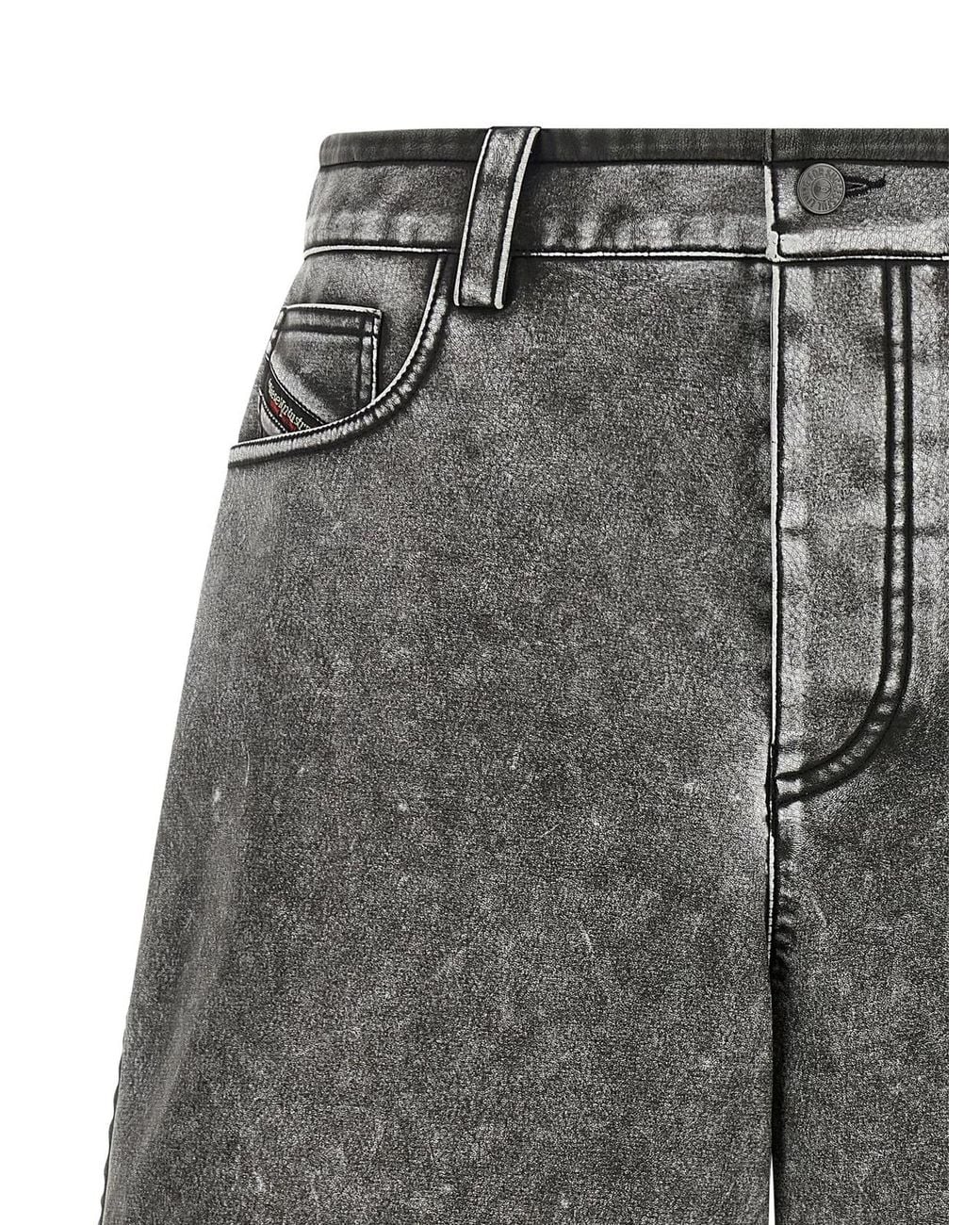 DIESEL Gray 'P-Arlor' Bermuda Shorts