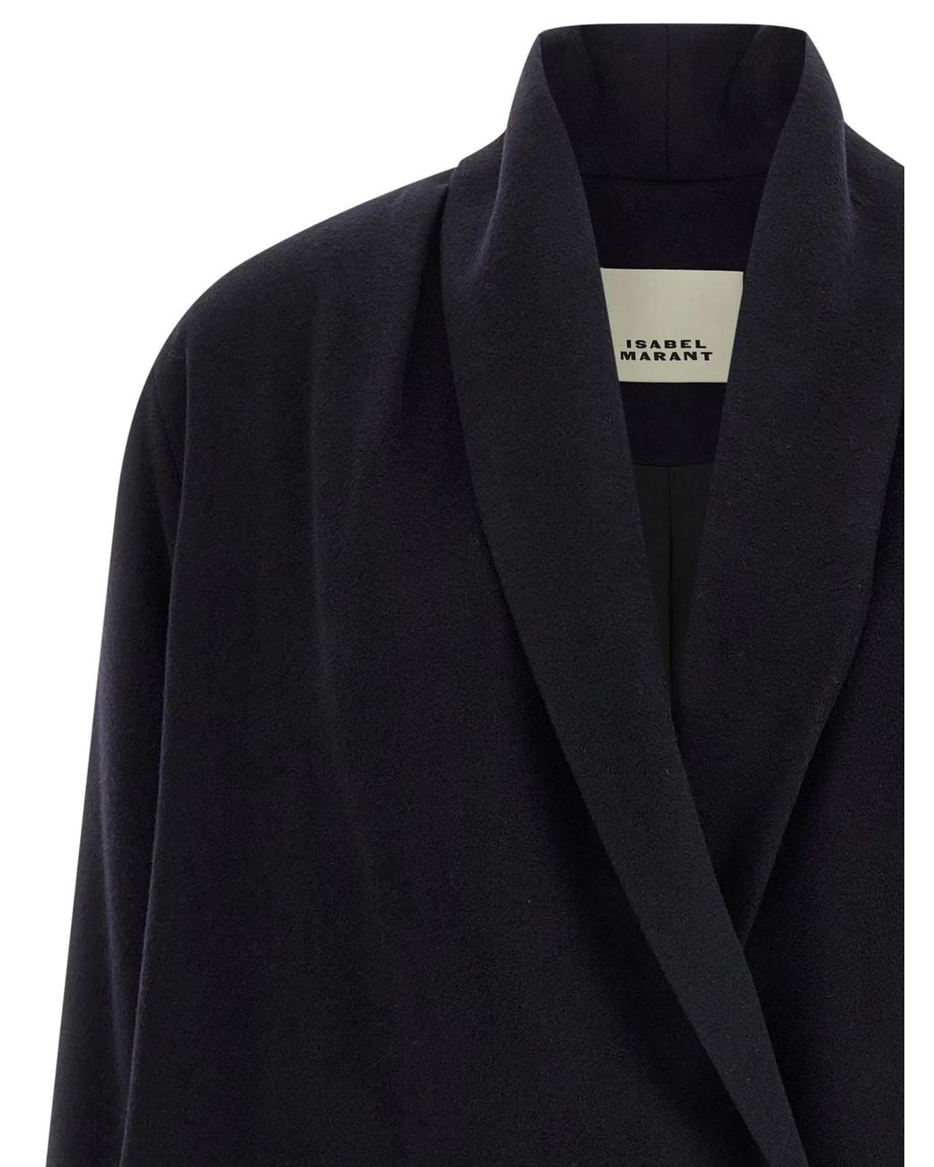 Isabel Marant Black 'Elise' Coat