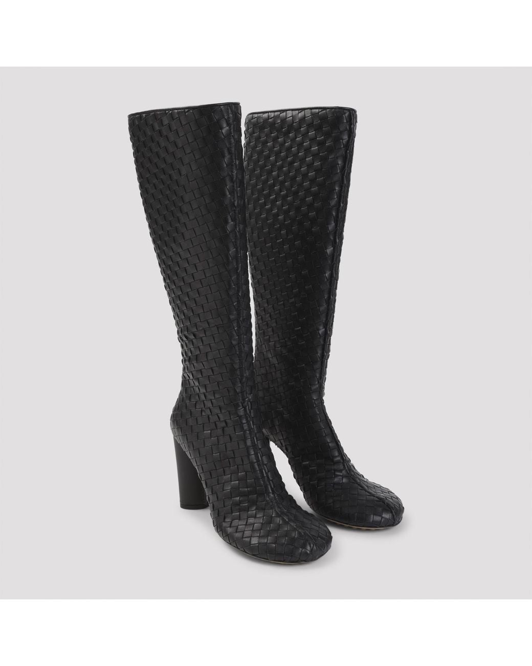 Bottega Veneta Black Cherry High Boot
