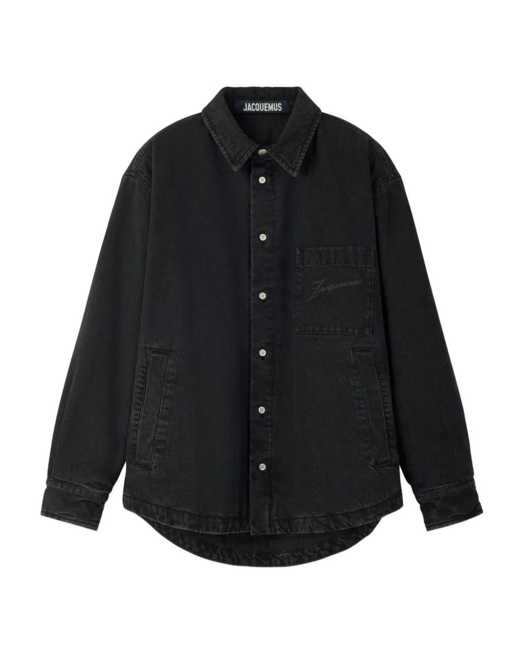Jacquemus Black Boulanger Shirt Jacket for men