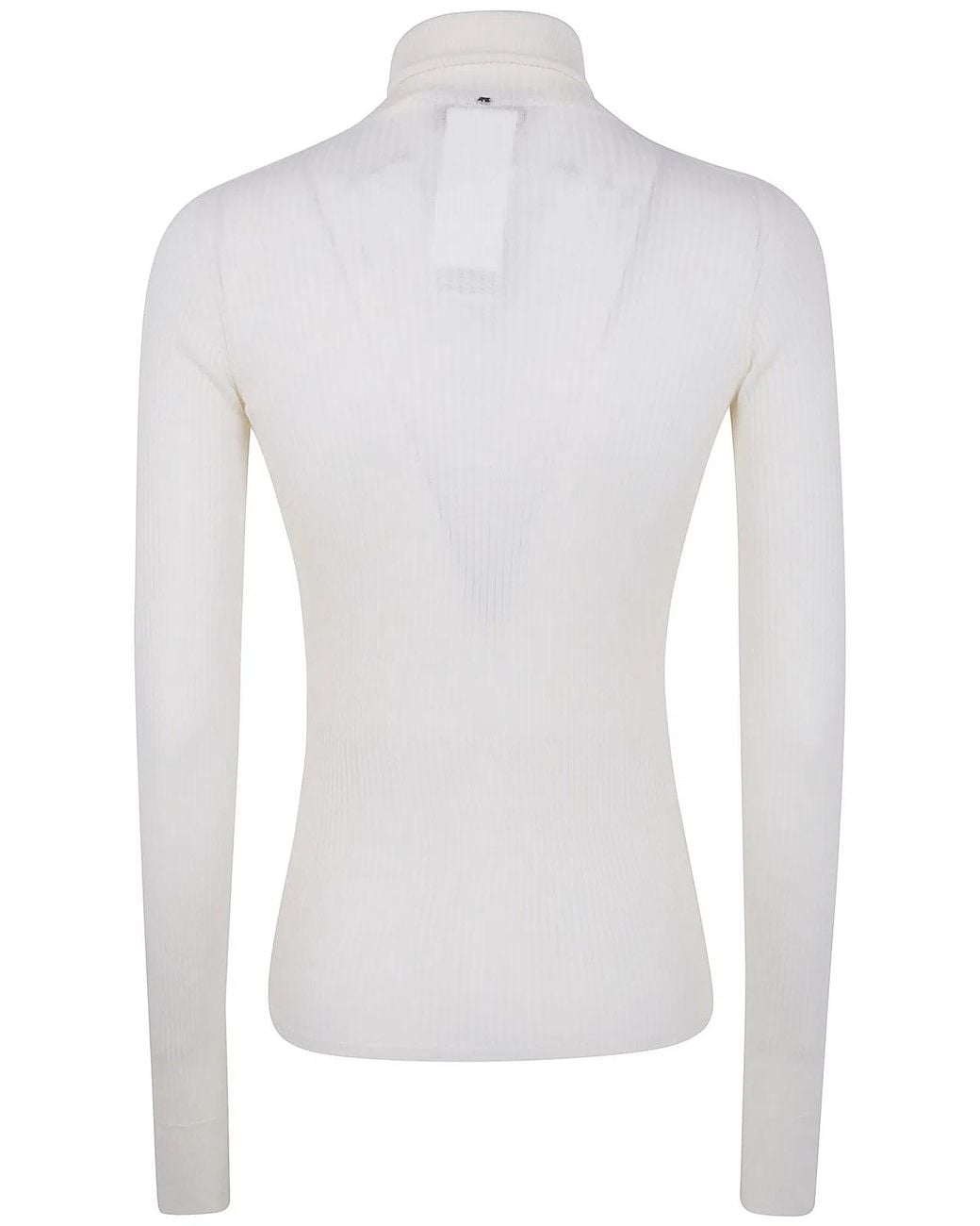 Max Mara White "Niagara" Classic Pullover