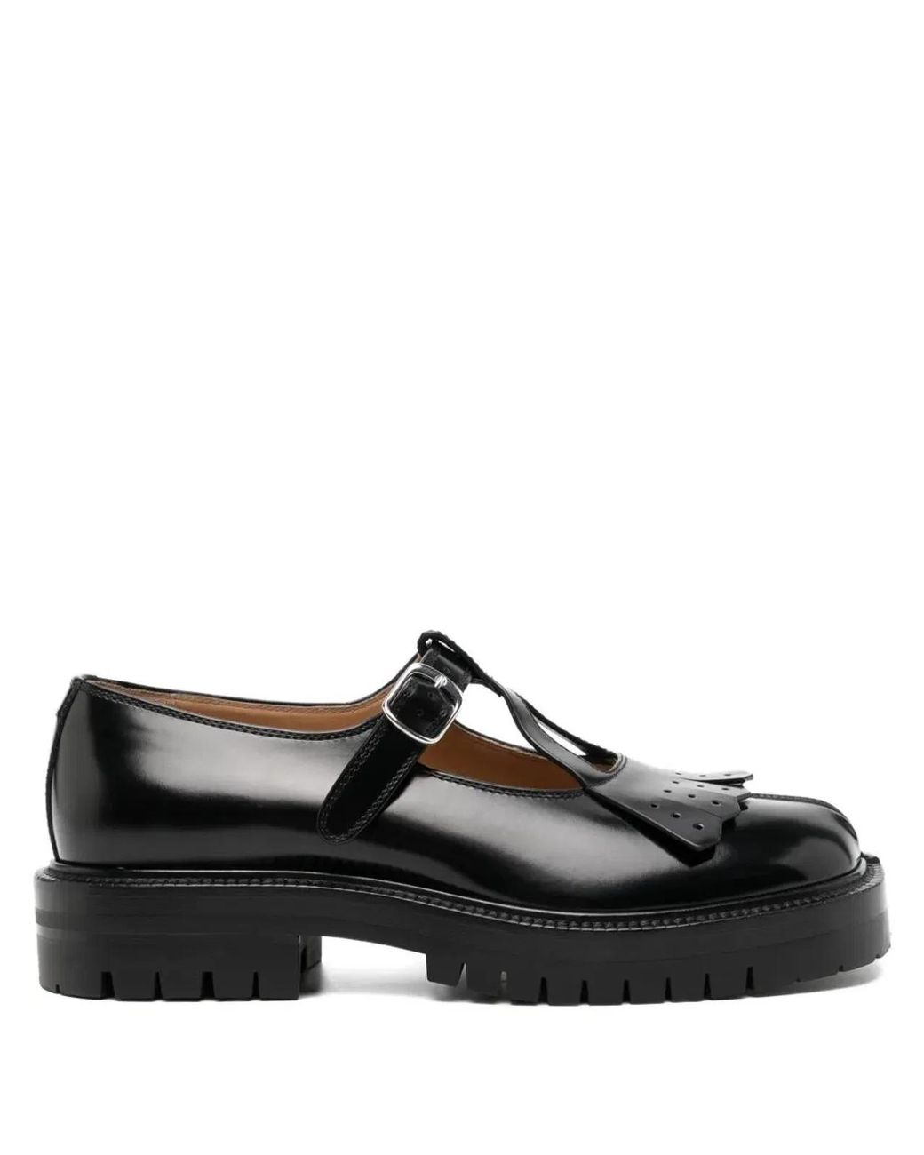 Maison Margiela Black Tabi Country Mary Janes