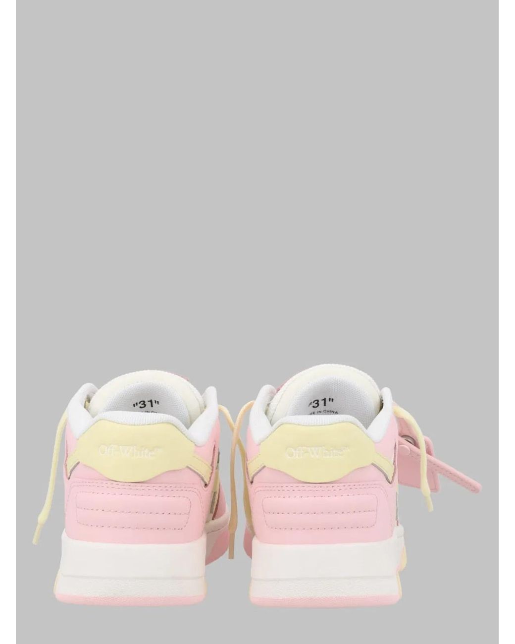 Off-White c/o Virgil Abloh Pink Mini G-Out Of Office Sneakers For Girls