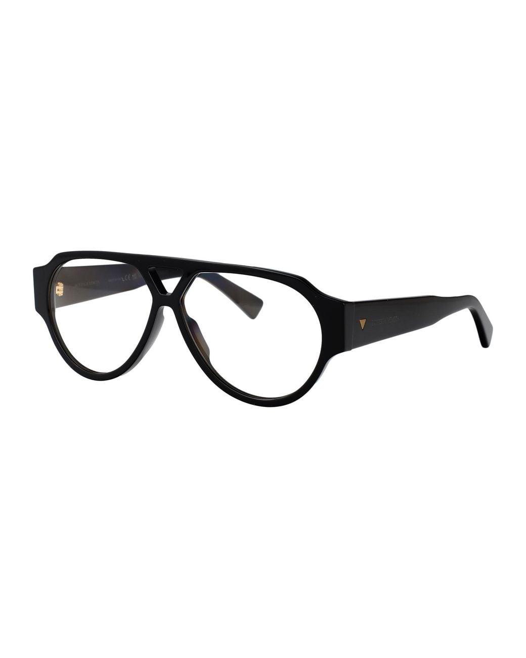 Bottega Veneta Black Transparent Acetate Sunglasses for men
