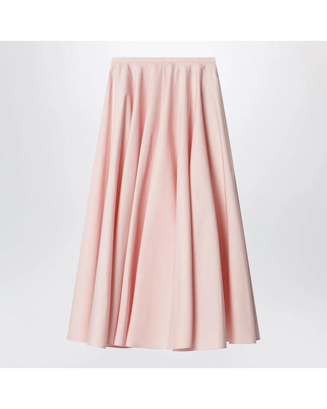 Givenchy Pink Light Long Circular Skirt