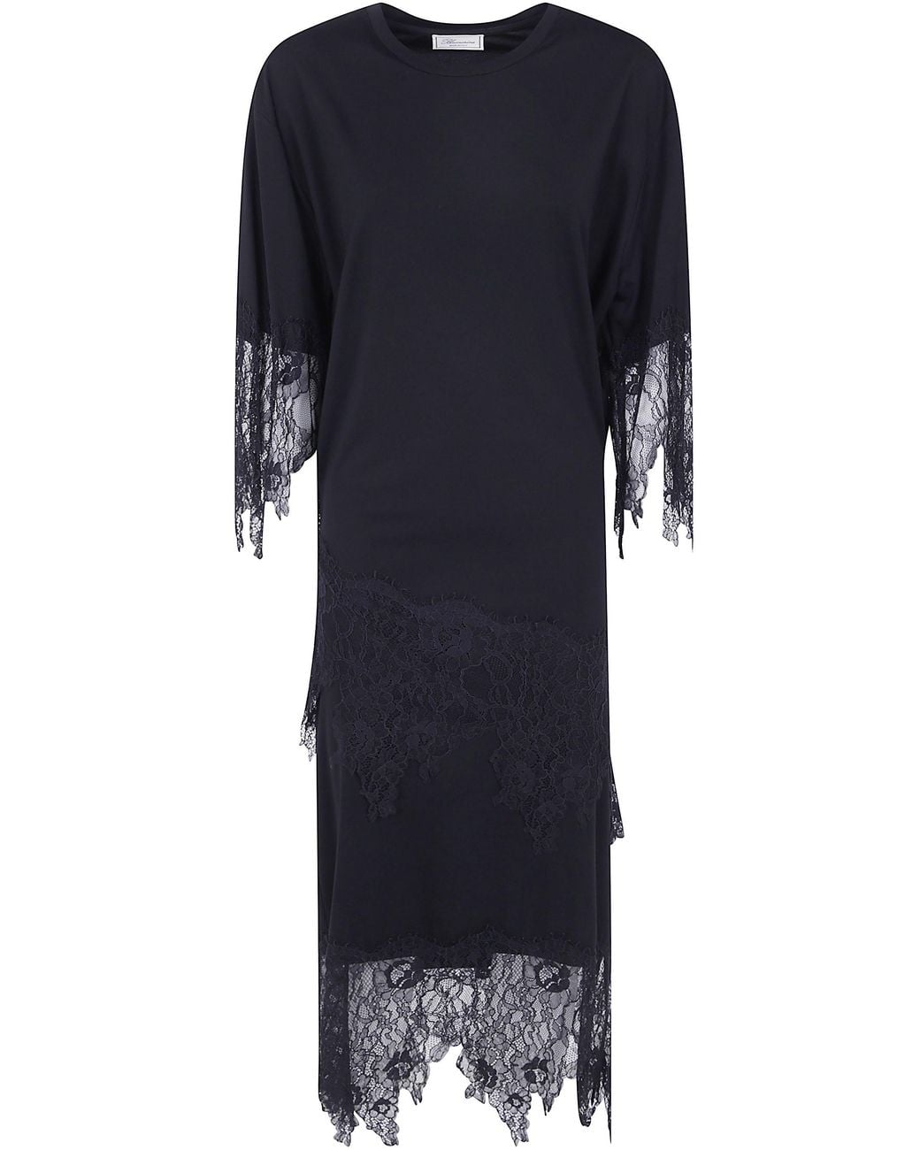 Blumarine Blue Milano Knit Dress