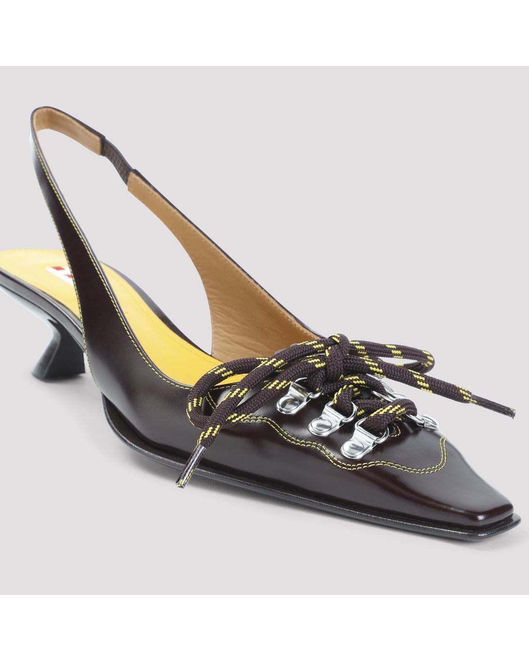 Marni Metallic Pump Shoes