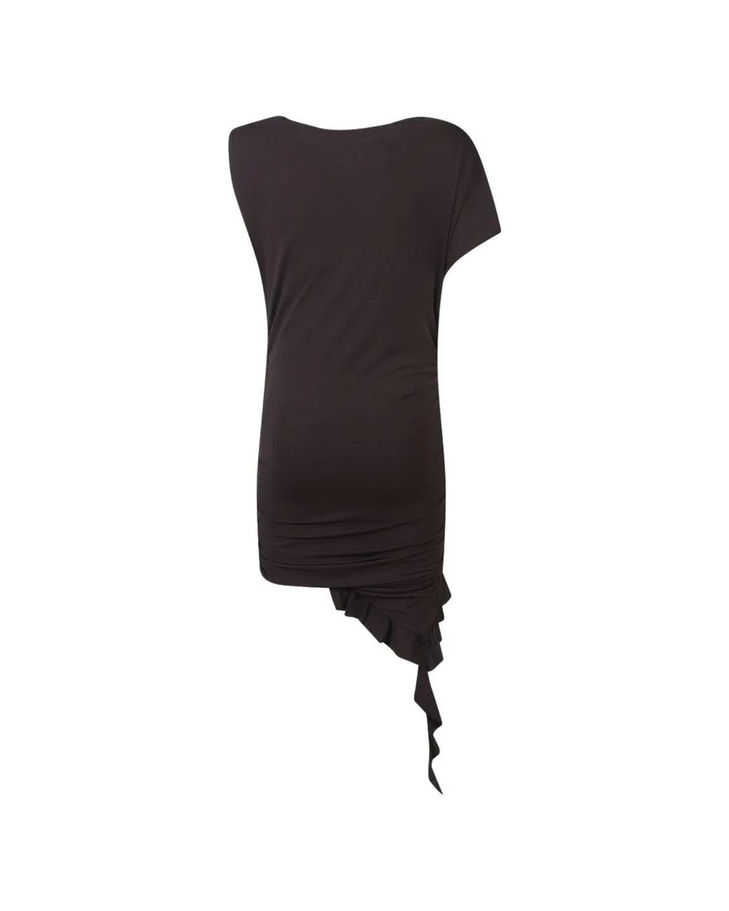 Pinko Brown Acetate Polyamide Elastane Dress