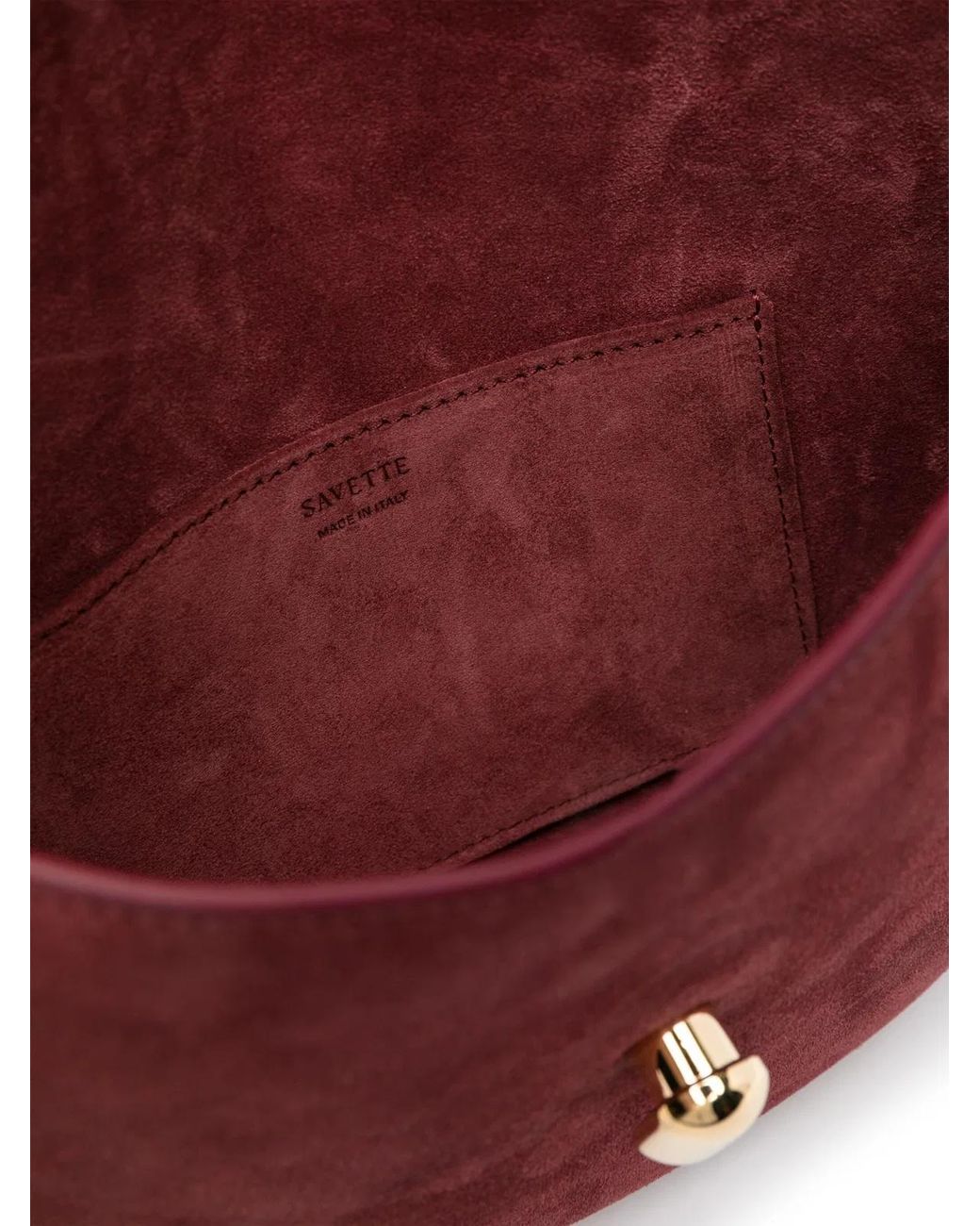 SAVETTE Purple Small Tondo Hobo