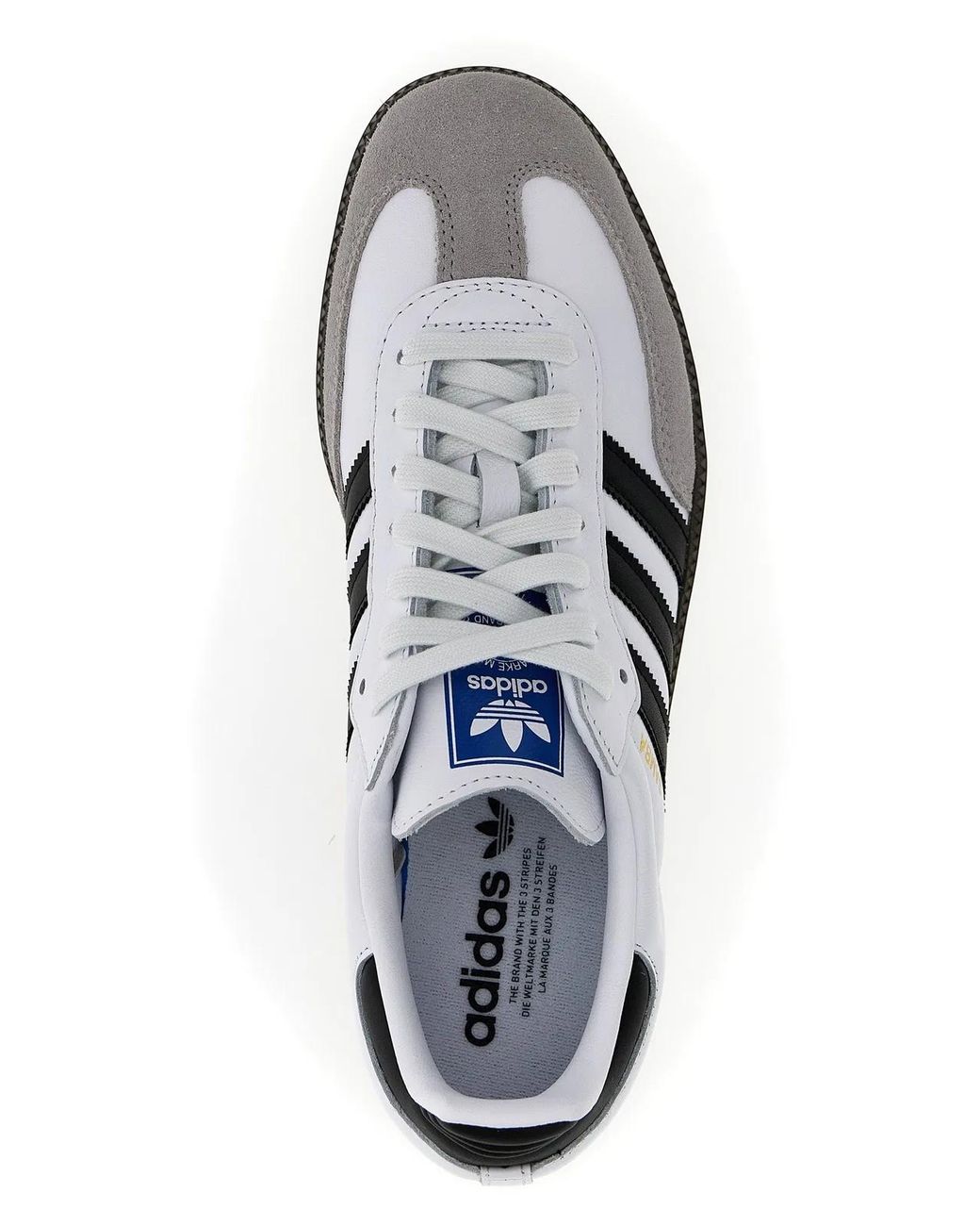 Adidas Originals White Samba Og Sneakers for men