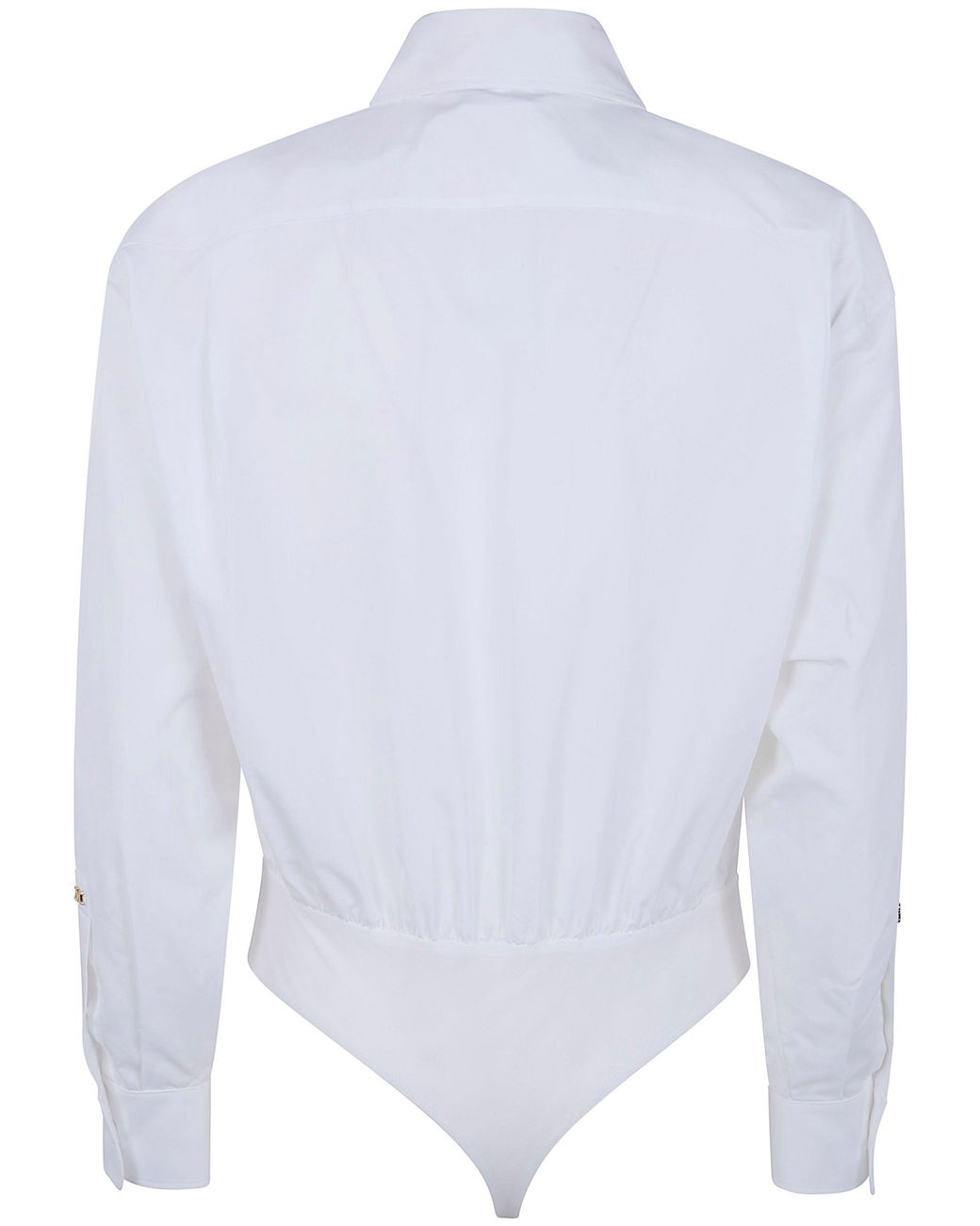 Max Mara White "Mxmaere" Classic Body Shirt