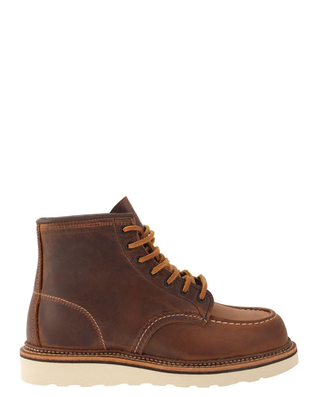Red Wing Brown Classic Moc for men