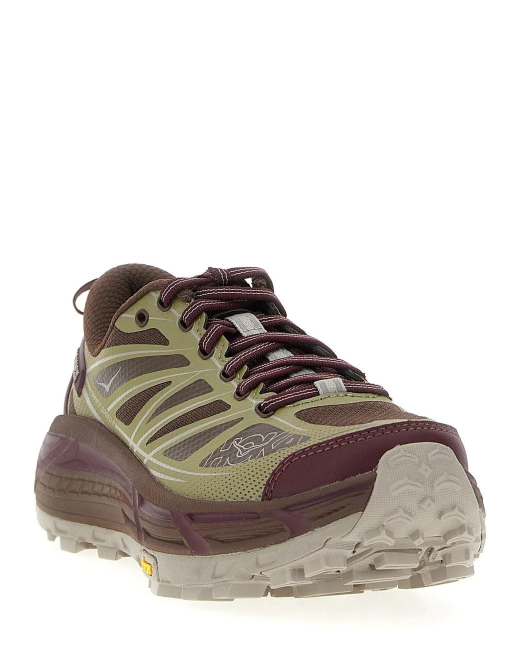 Hoka One One Green 'Mafate Speed 2' Sneakers