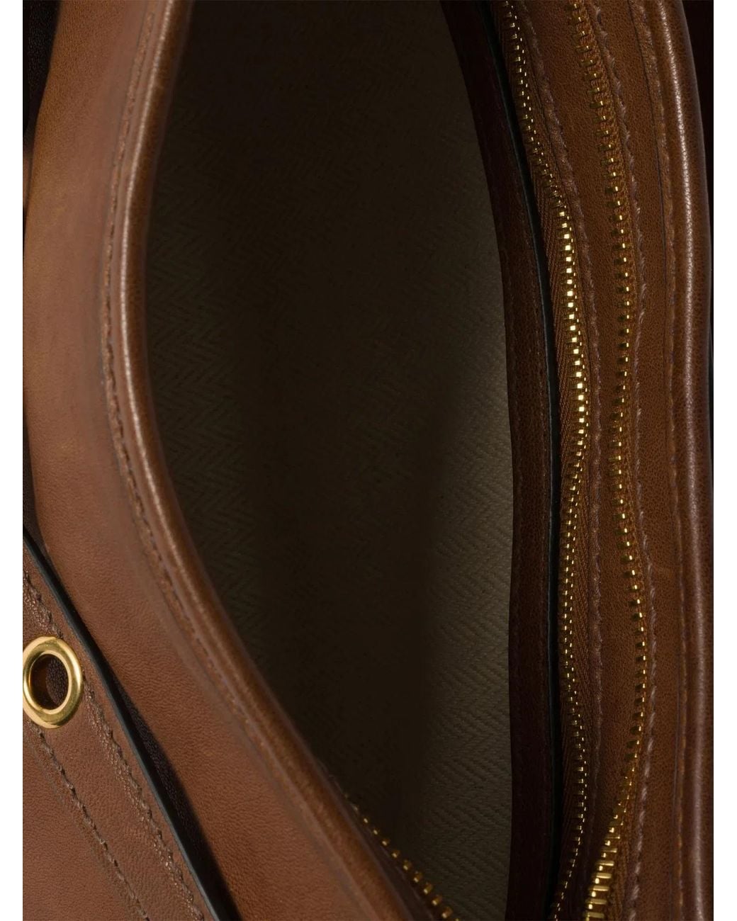 Miu Miu Brown Aventure Shoulder Bag