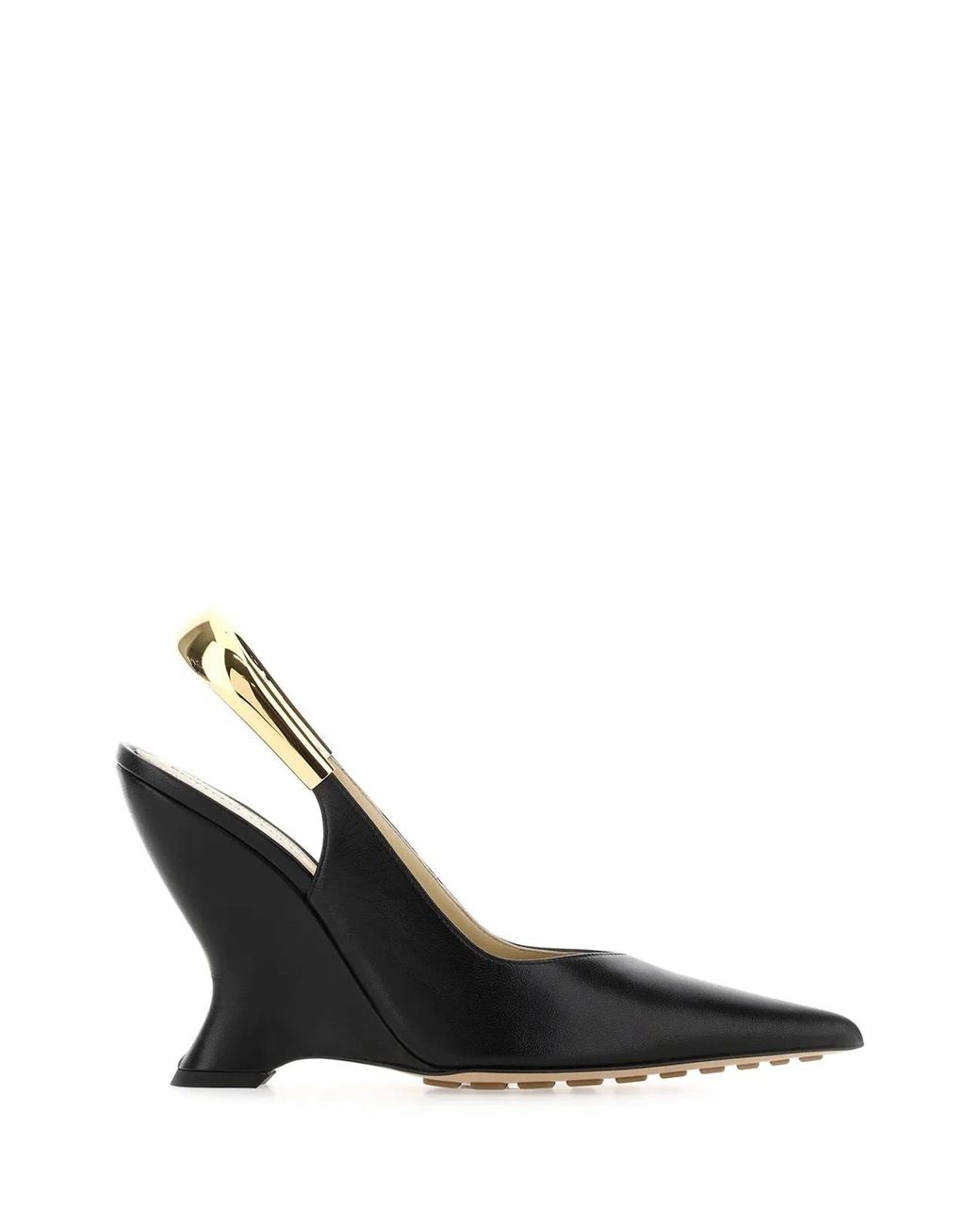Bottega Veneta Black Punta Pump