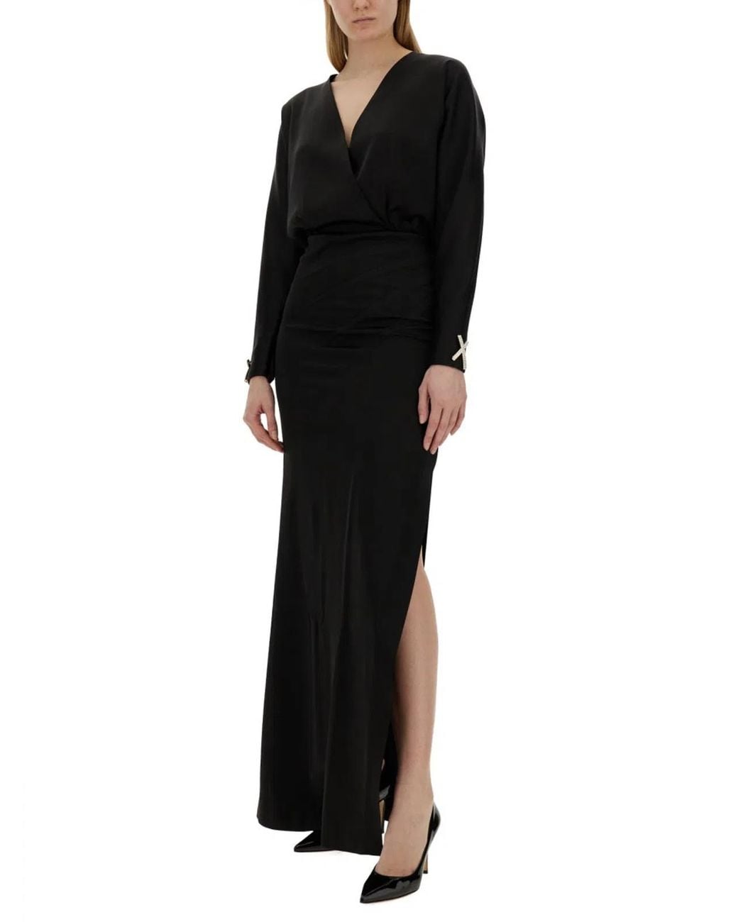 Genny Black Long Dress
