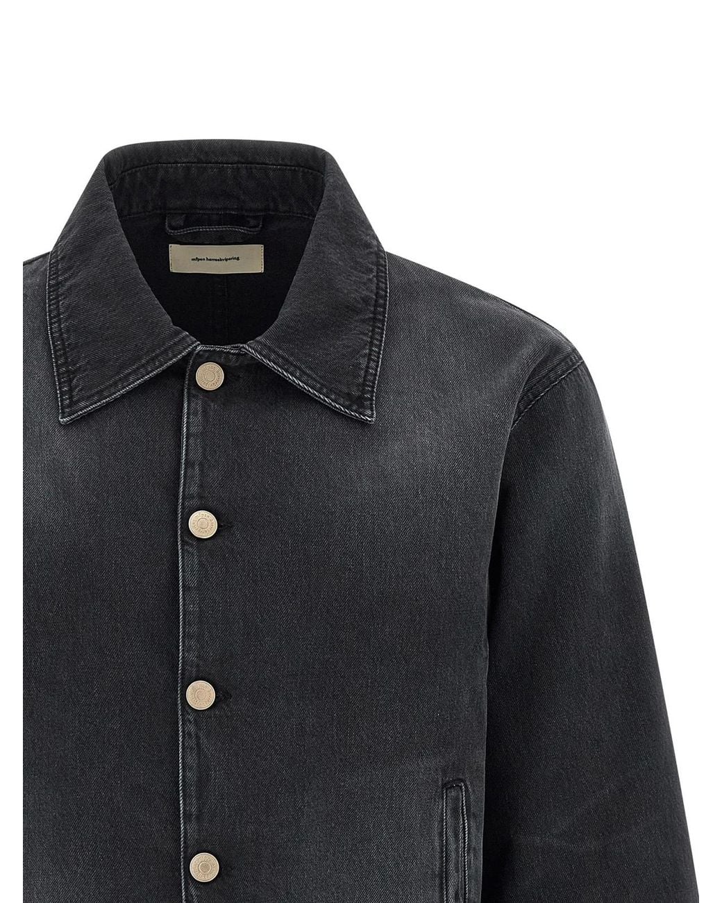 mfpen Black 'Union' Jacket for men