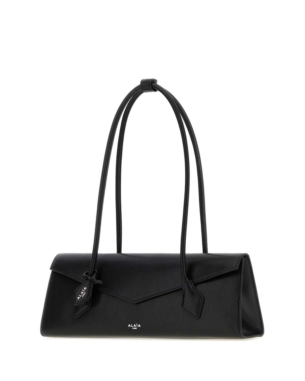 Alaïa Black Teckel Mini Leather Shoulder Handbag
