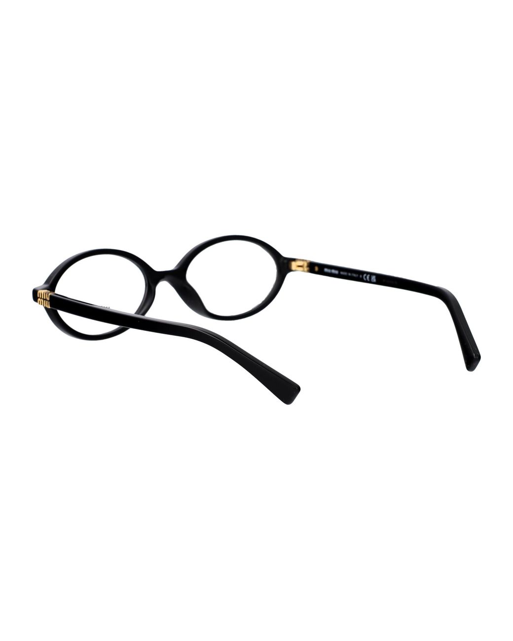 Miu Miu Black Sunglasses 0Mu 01Xv Acetate Glasses & Frames