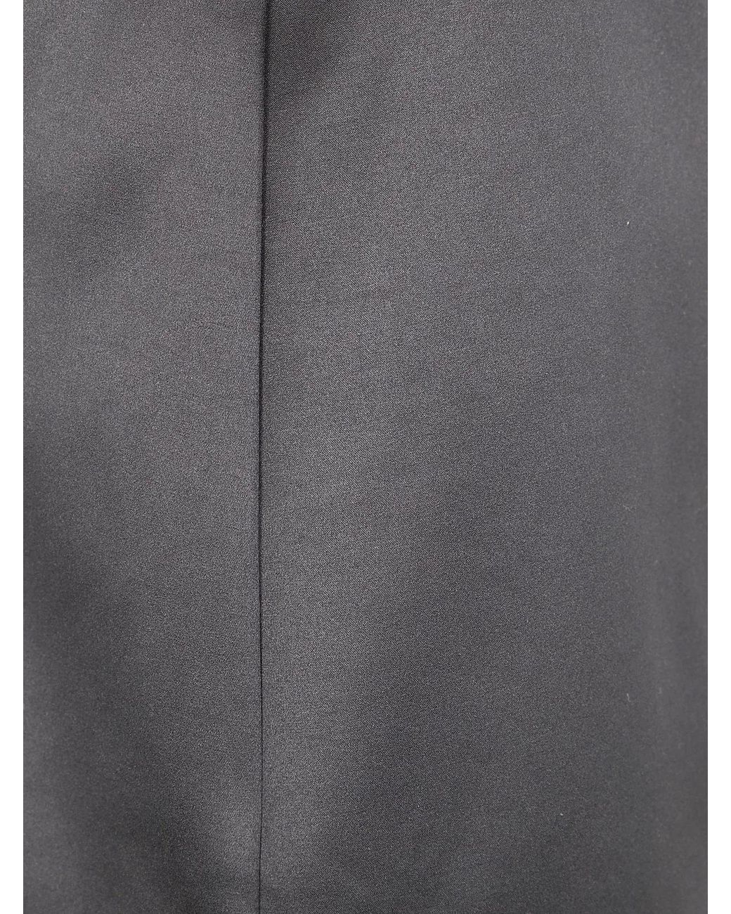By Malene Birger Gray "Raye" Mini Skirt