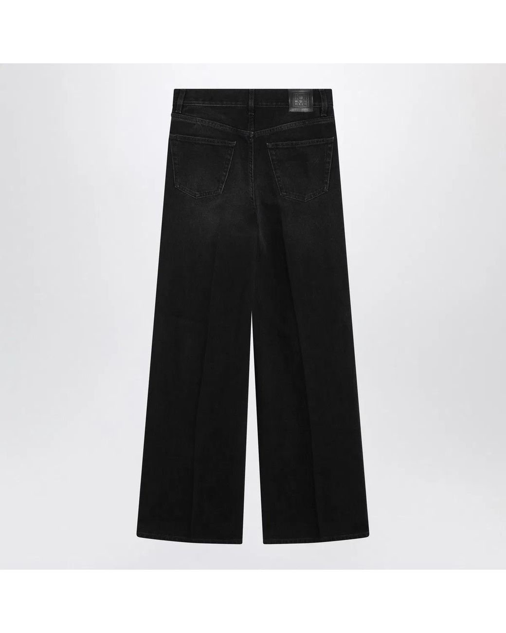 Totême Black Faded Effect Jeans