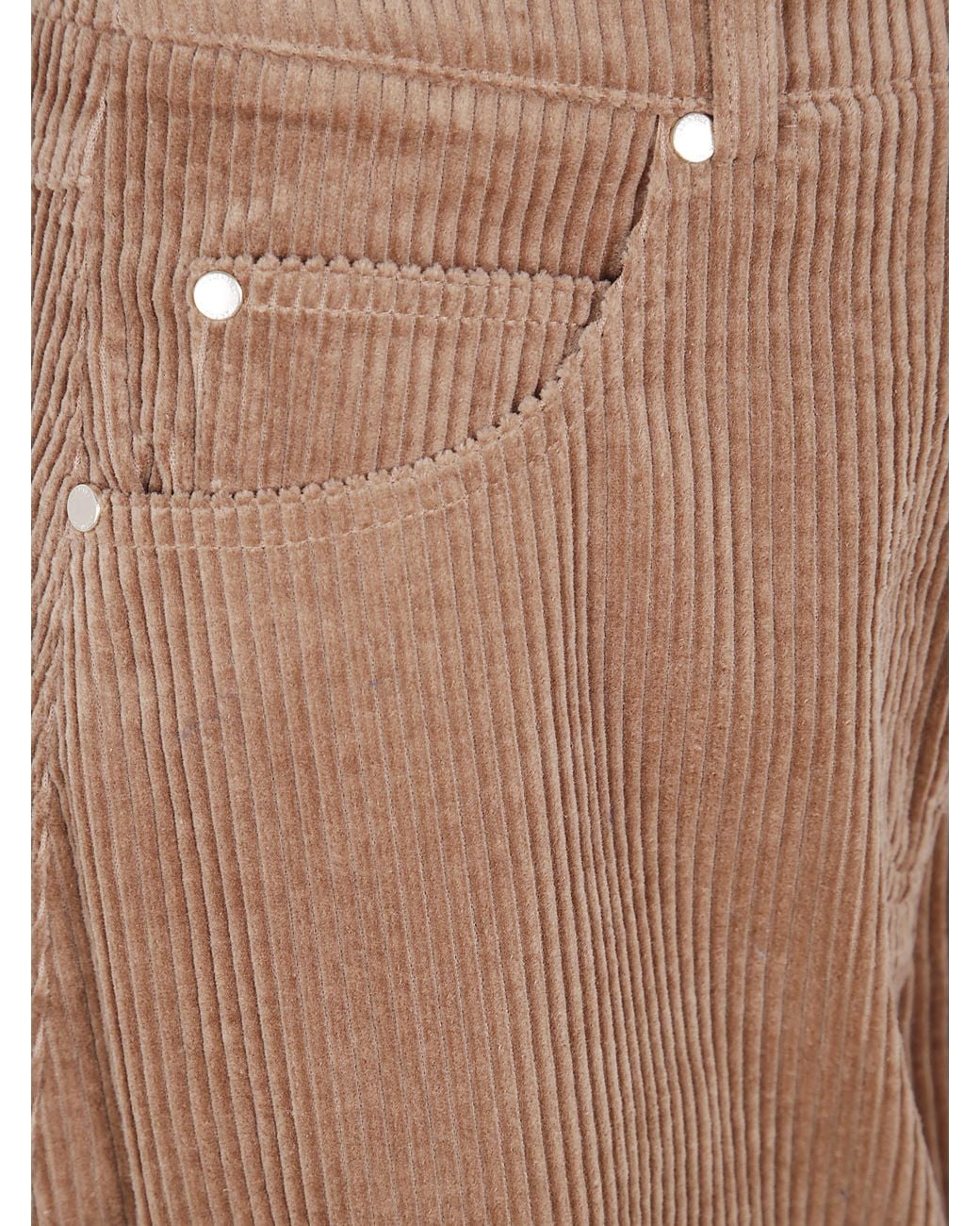 Essentiel Antwerp Brown "Kigi" Corduroy Bermuda