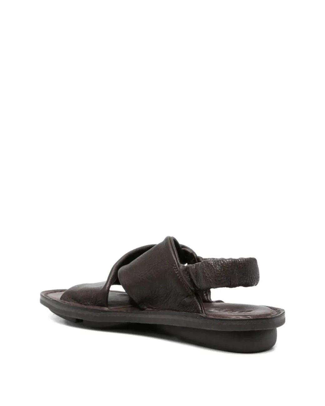 Trippen Black "Embrace" Flat Sandals