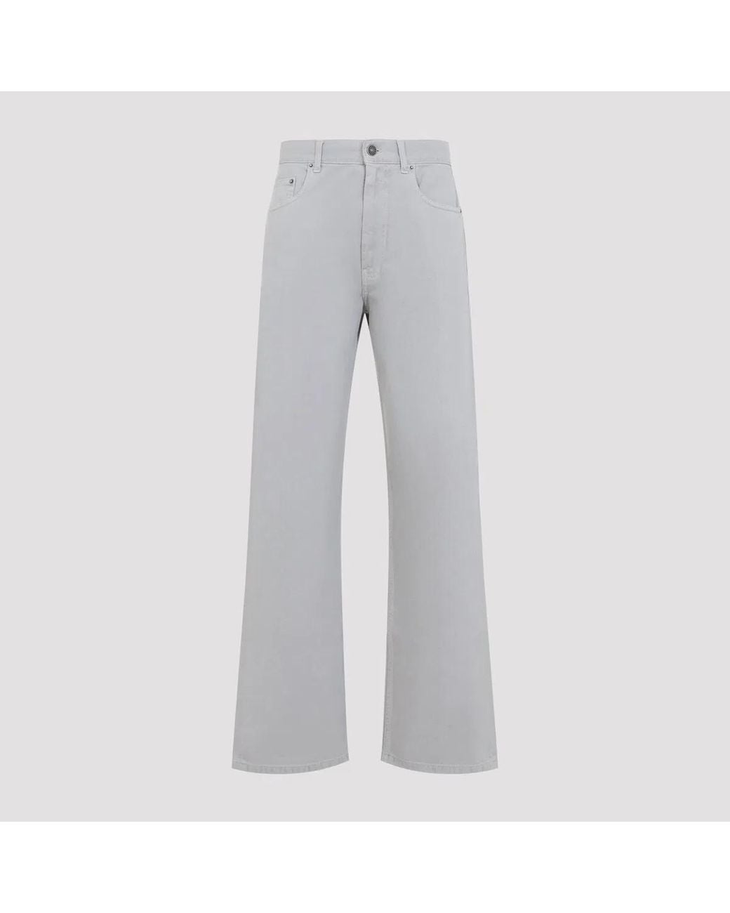Phoebe Philo Gray Early Zip Jeans